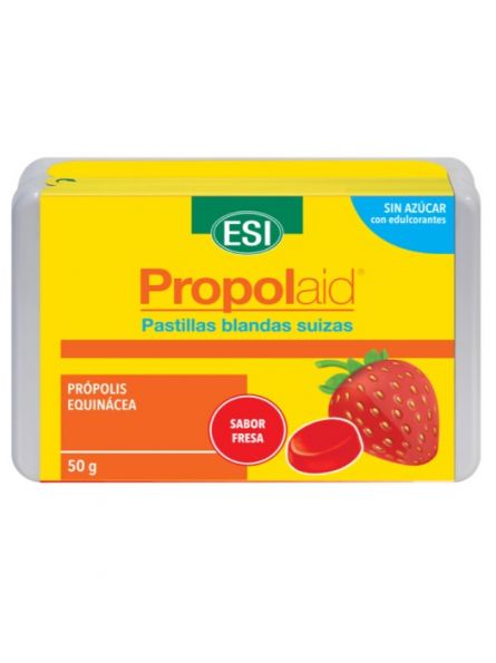 Propolaid Pastillas Blandas Suizas Sabor Fresa