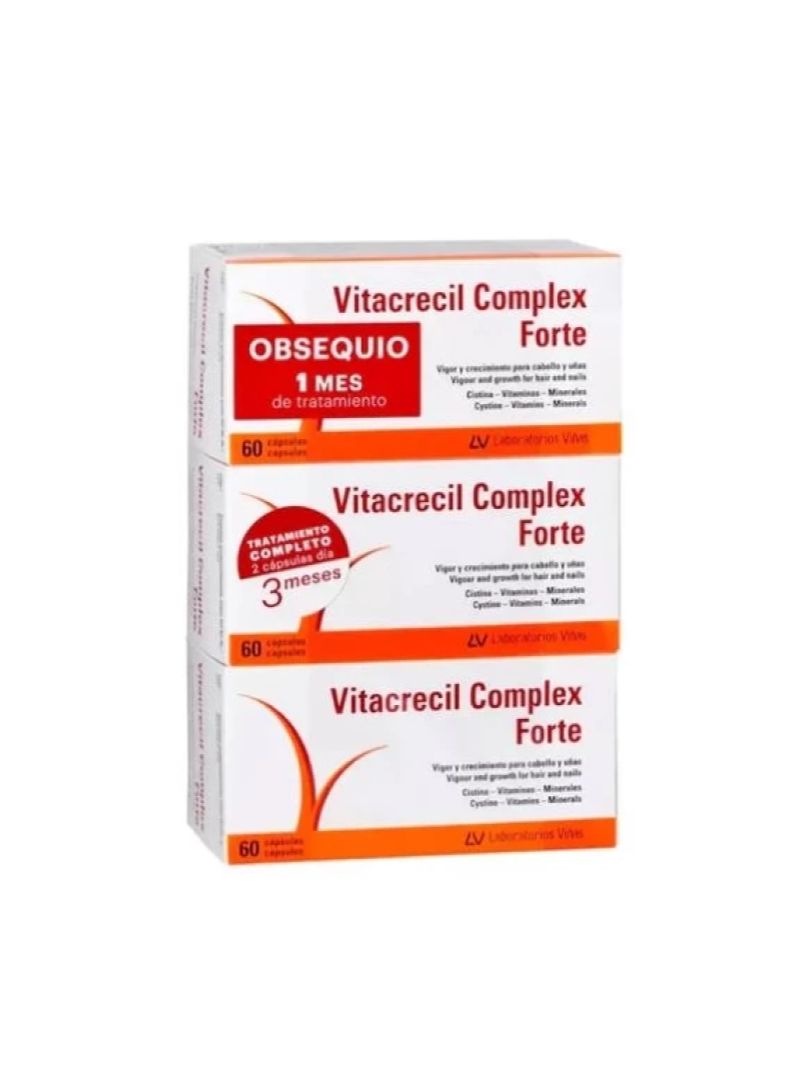 Vitacrecil Complex Forte 180 cápsulas