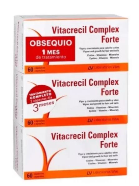 Vitacrecil Complex Forte 180 cápsulas