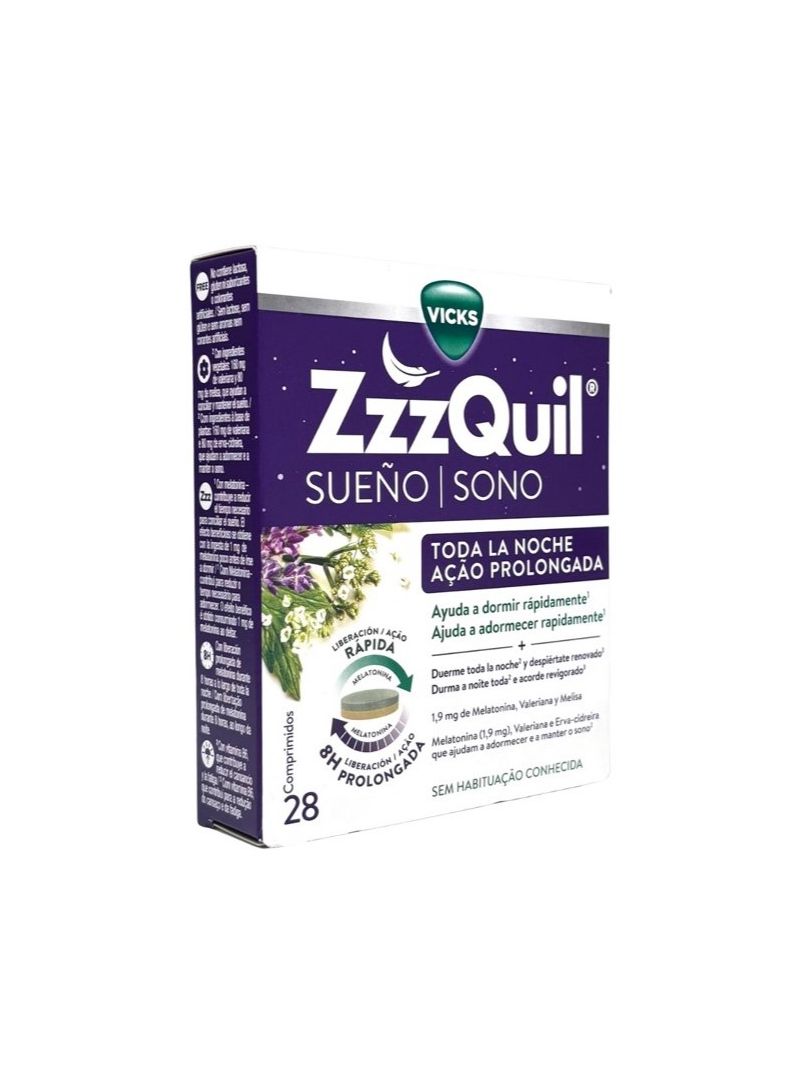 ZzzQuil Sueño Toda La Noche 28 comprimidos