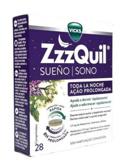 ZzzQuil Sueño Toda La Noche 28 comprimidos