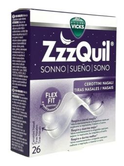 ZzzQuil Sueño Tiras Nasales 26 unidades