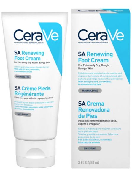 CeraVe SA Crema Renovadora de Pies